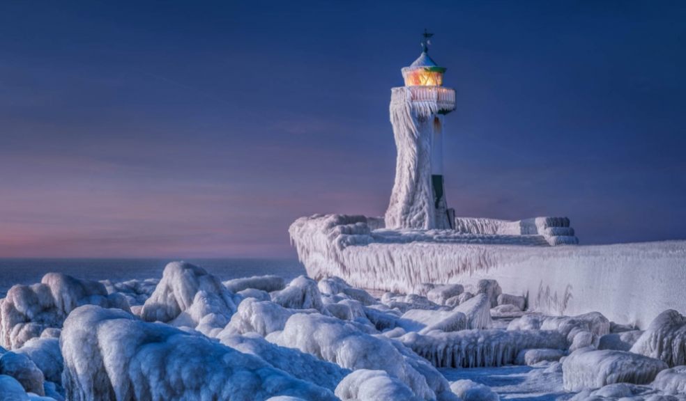 ‘Frozen Lighthouse’ – by Manfred Voss